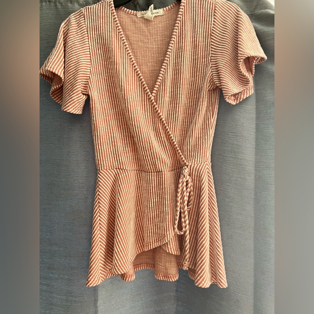 Caution to the wind pink Blouse